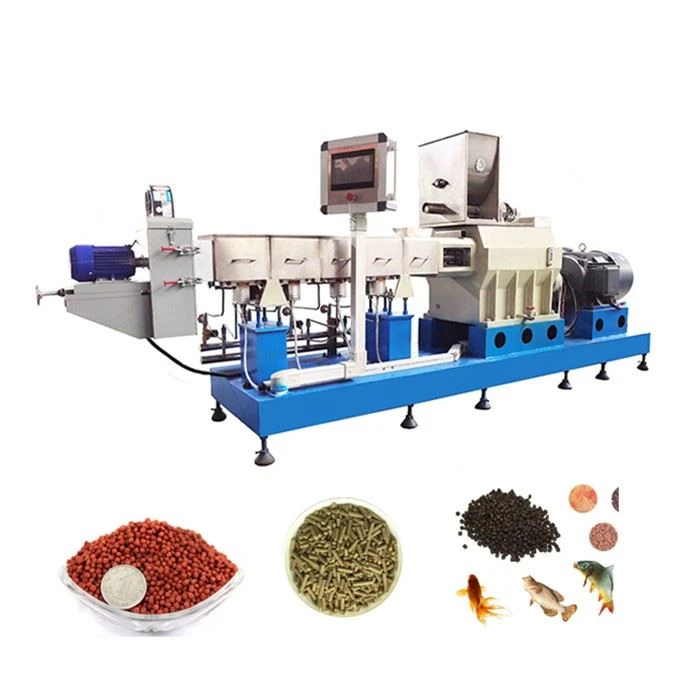 Automatic Fish Feed Pellet Machine Plant