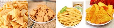 Bugles Crispy apstrādes līnija