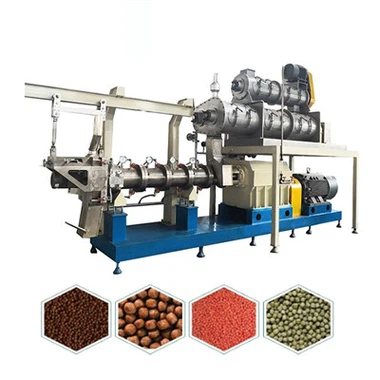 Zivju barības ekstrūdera ražošanas līnija