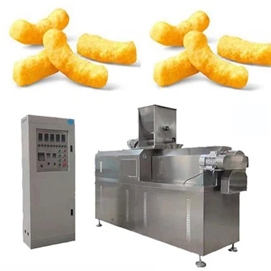 Puff Snack granulu ekstrūdera mašīna