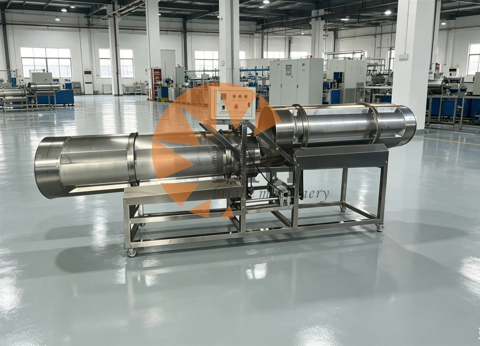 flavor process after corn puff extruder machine flavor process after corn puff extruder machine