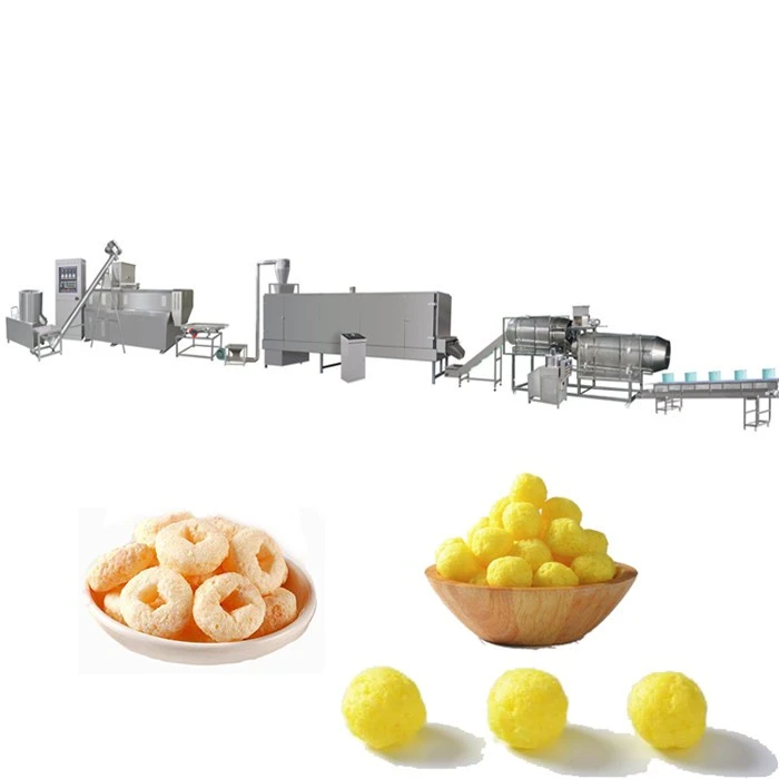 Puffed Snack Extruder Processing Line suppliers